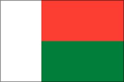 Flagge Madagaskar