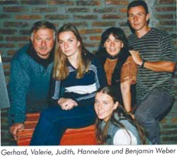 Gerhard, Valerie, Judith, Hannelore und Benjamin Weber