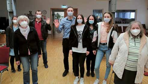 Konferenzteilnehmer in der Freiburger-VMF-Gemeinde